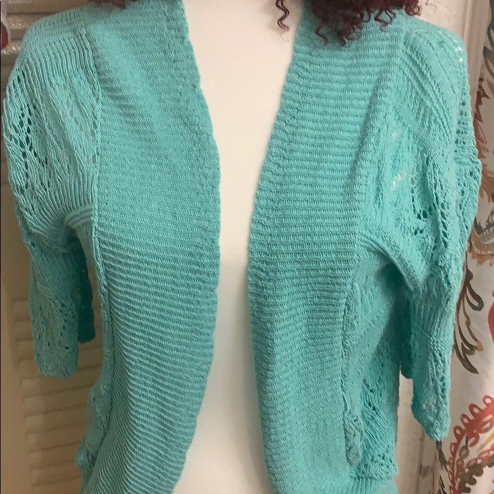 Nina lime green mesh half top